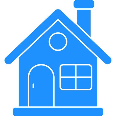 ev evi simgesi düz stil