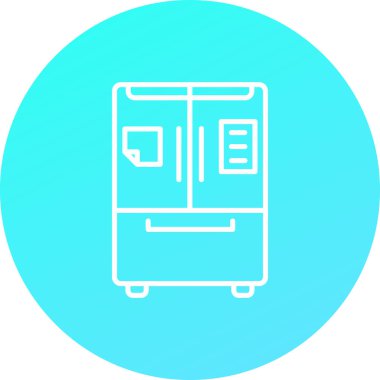 eşsiz yol vektör çizgisi simgesi