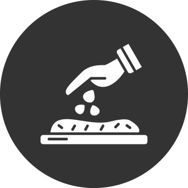 Fırın. Web simgesi basit tasarım