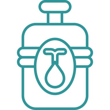 Kan bağışı ikonu. Web için kan vektör simgelerinin özet çizimi