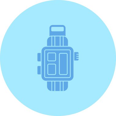 Akıllı saat simgesinin vektör çizimi