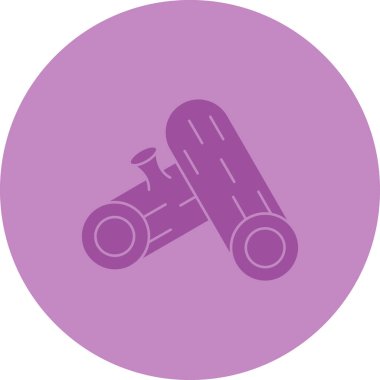 İzole edilmiş tek bir oyuncak ikonunun vektör çizimi