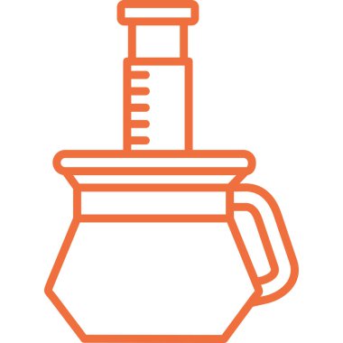 Mutfak ve pişirme vektörü simgesi.