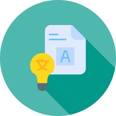 Web & mobil için iş yönetimi dairesi simgesi