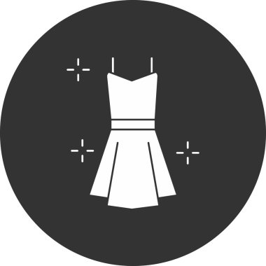 elbise simgesi, vektör illüstrasyonu