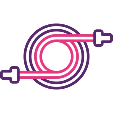 Modern simgenin vektör illüstrasyonu