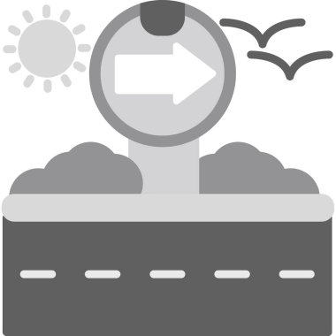 hava simgesi vektör illüstrasyonu