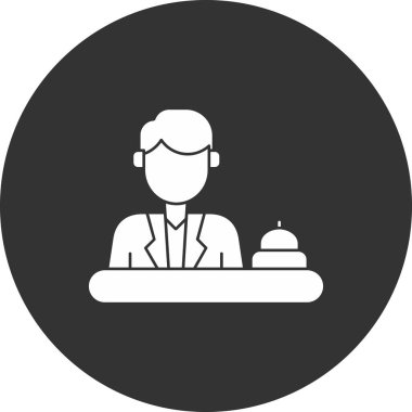 İş simgesinin vektör illüstrasyonu, insanlar kavramı