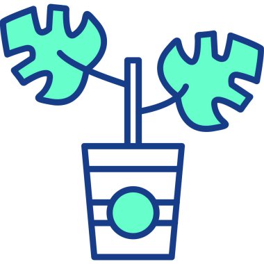 İç bakalım. Web simgesi basit illüstrasyon