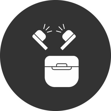 Gıda simgesinin vektör illüstrasyonu