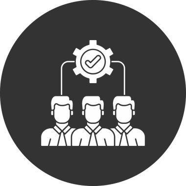 iş simgesi vektör illüstrasyonu