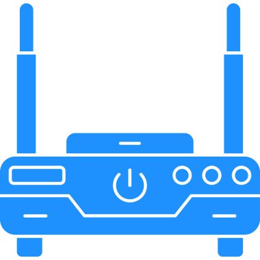Yönlendirici simgesi, vektör illüstrasyonu