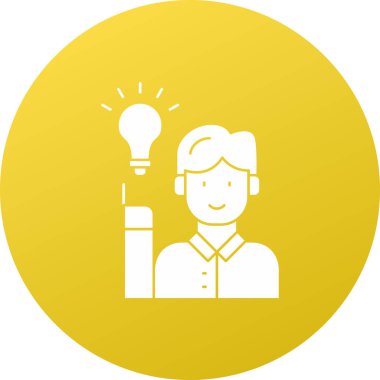 İş adamının vektör illüstrasyonu