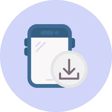 cep telefonu ikonu vektör illüstrasyonu