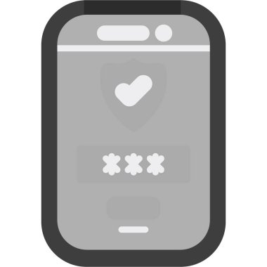 Kalp sembollü akıllı telefon, basit aşk simgesi, sevgililer günü konsepti