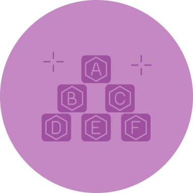 Tıbbi bir modern simge seti çizimi.