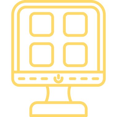 seo modern simgesinin vektör illüstrasyonu