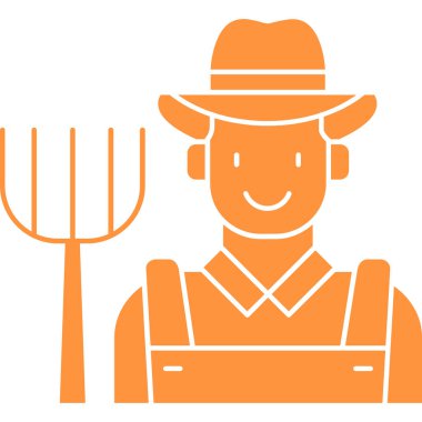 Çiftçi çiftçi ikonu