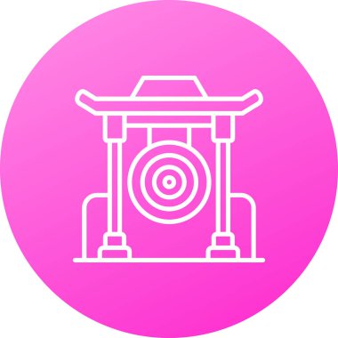 Asya yemeklerinin vektör illüstrasyonu