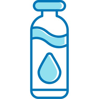 Su damlasının vektör çizimi