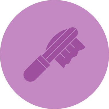 Mikrofon simgesinin vektör illüstrasyonu