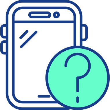 - Telefon. Web simgesi basit illüstrasyon