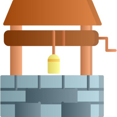 ahşap bir çit vektör çizim