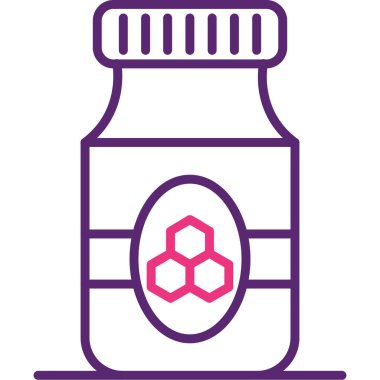 Tatlım simgesi. Vektör çizim