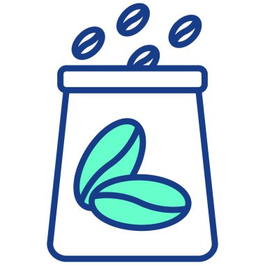 yiyecek web simgesi basit illüstrasyon