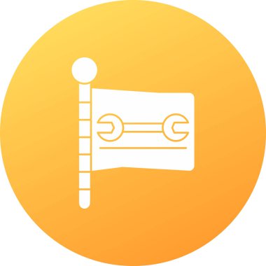 Modern b 'nin vektör illüstrasyonu eksik simgesi