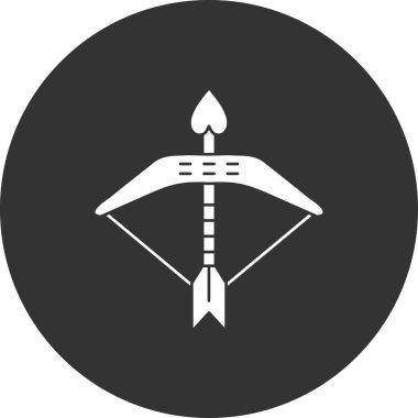 Siyah ve beyaz simgesinin vektör illüstrasyonu