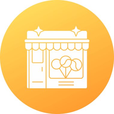 mağaza web simgesi basit illüstrasyon