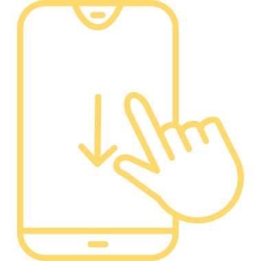 cep telefonu jest simgesi ana hat biçiminde