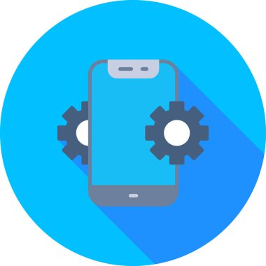 - Telefon. Web simgesi vektör illüstrasyonu