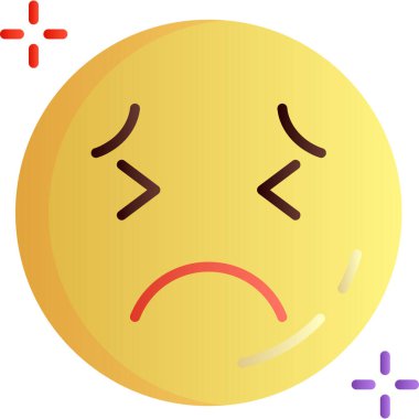 Düz biçimli emoji simgesi