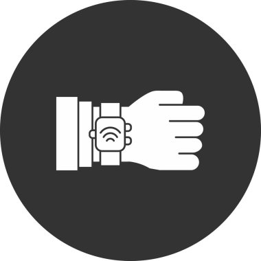 CCTV kamera simgesi, basit vektör illüstrasyonu