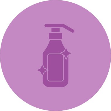 Bir sabun simgesinin vektör illüstrasyonu