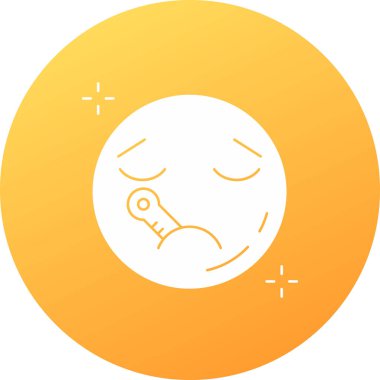 ağlayan simge, vektör illüstrasyonu