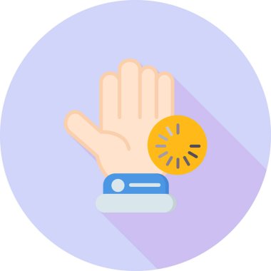 parmak el simgesi - taslak biçimi