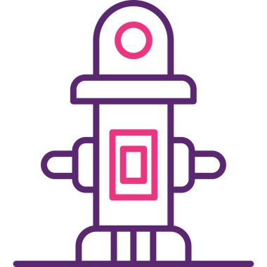 robot. Web simgesi basit illüstrasyon