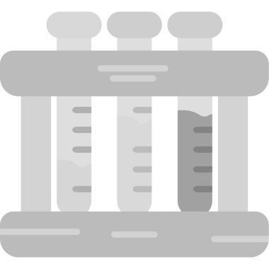 Hava kompresörü klima simgesi düz stil