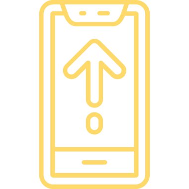 mobil simge vektör illüstrasyonu