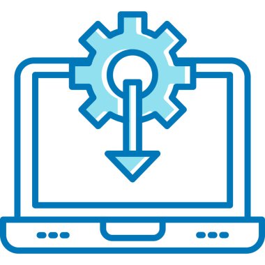 Web geliştirme simgesini ana hat biçiminde ayarla