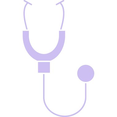 stetoskop web simgesi vektör çizimi