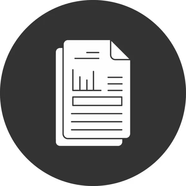 belge web simgesi, vektör illüstrasyonu