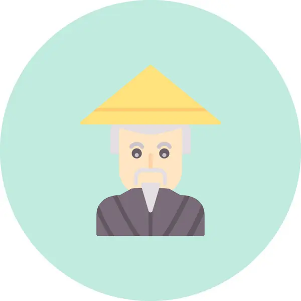 Geleneksel kıyafetleri olan Çinli bir adam.