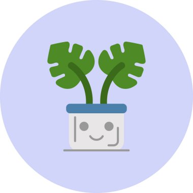 Esrar. Web simgesi basit illüstrasyon