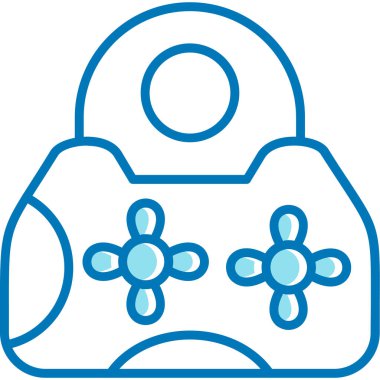 Oyun. Web simgesi basit illüstrasyon