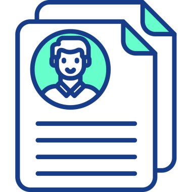 Modern bir simgenin vektör illüstrasyonu