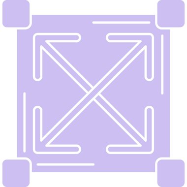 harita simgesi, vektör illüstrasyonu basit tasarım